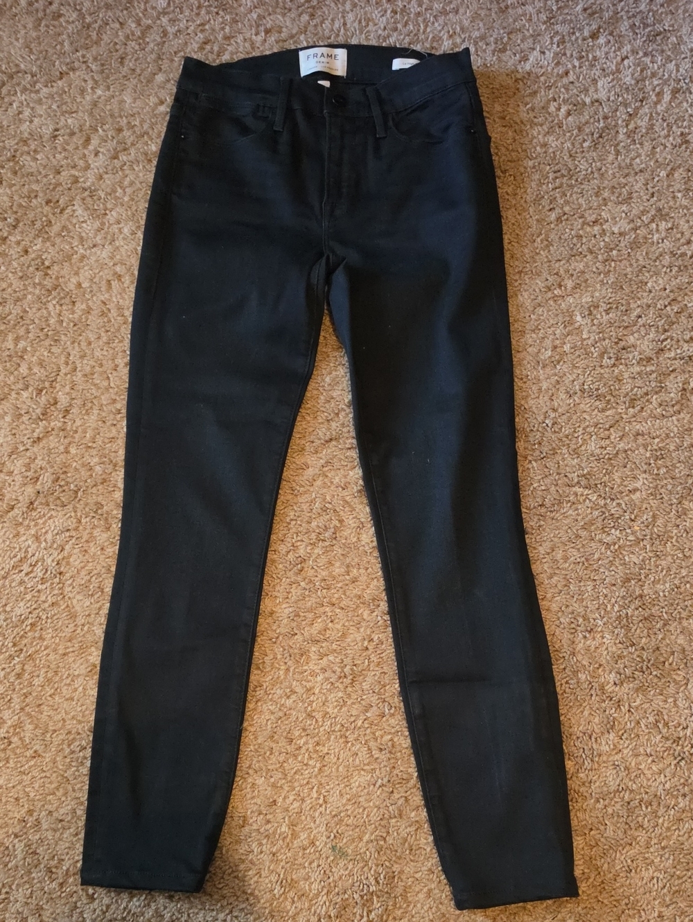 Black Frame Le High Skinny Denim Jeans Size 26